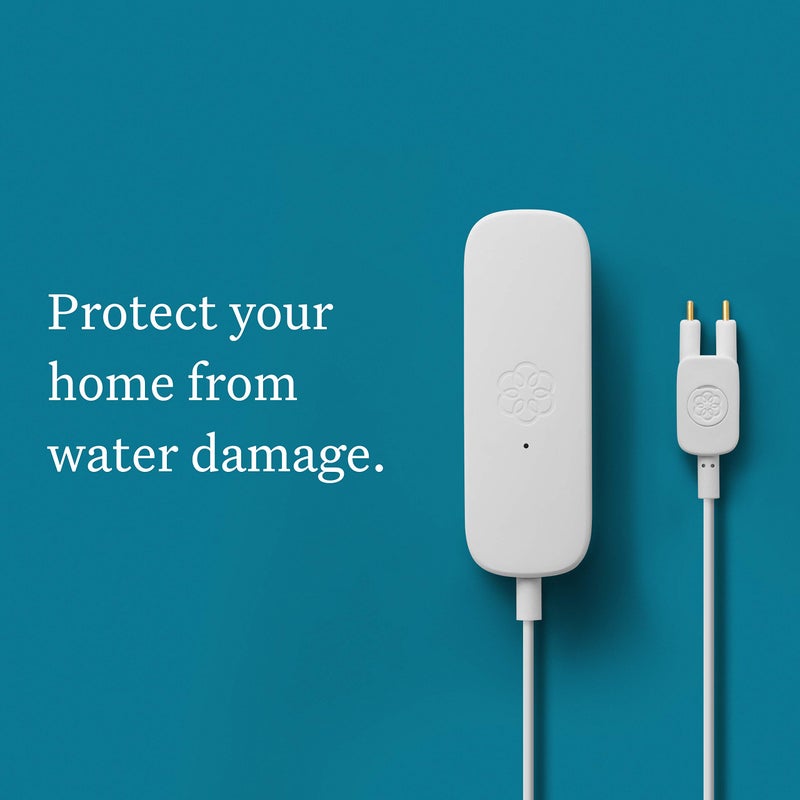 Ooma Water Sensor works with Ooma Smart Home Security No contracts and free self monitor plan Optional professional monitoring motion door window siren smoke keypad and garage door sensor - Image 2